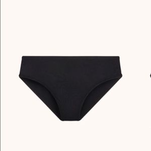 Lively high waist bottom black crinkle